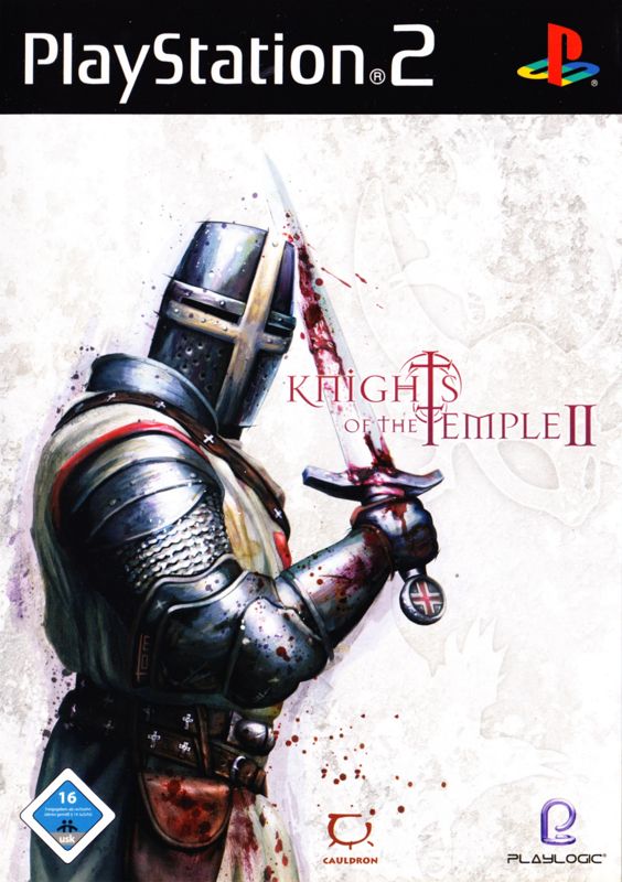 Knights of the Temple II box art for Playstation 2